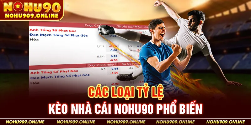 Các Loại Tỷ Lệ Kèo Nhà Cái Nohu90 Phổ Biến