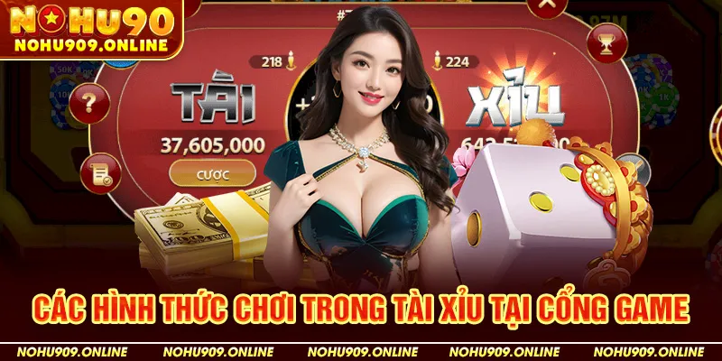 Các hình thức chơi trong tài xỉu tại cổng game